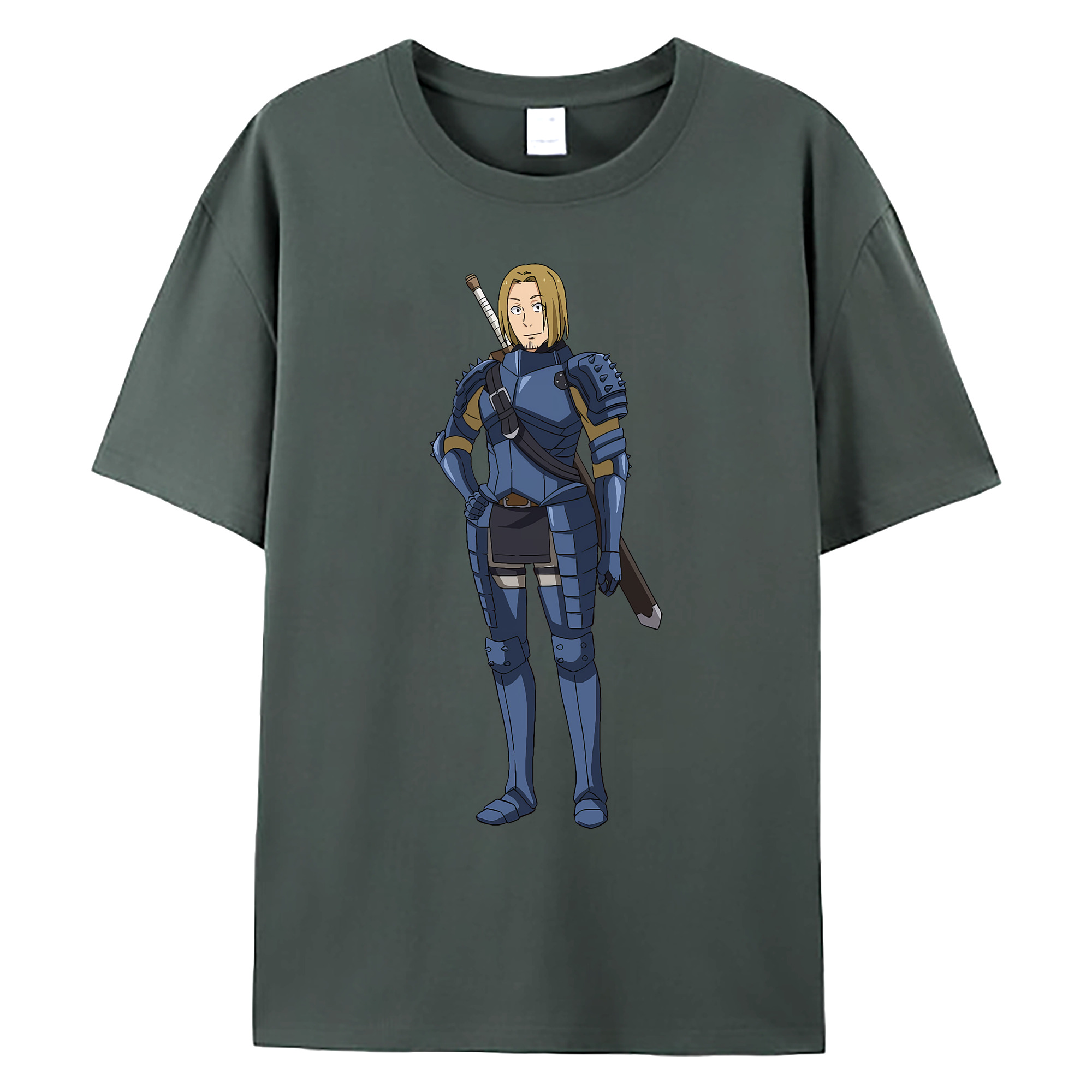 （画像用） 転スラ Regarding Reincarnated to Slime 綿100％ メンズ半袖Tシャツ｜肌触りやわらか＆通気性